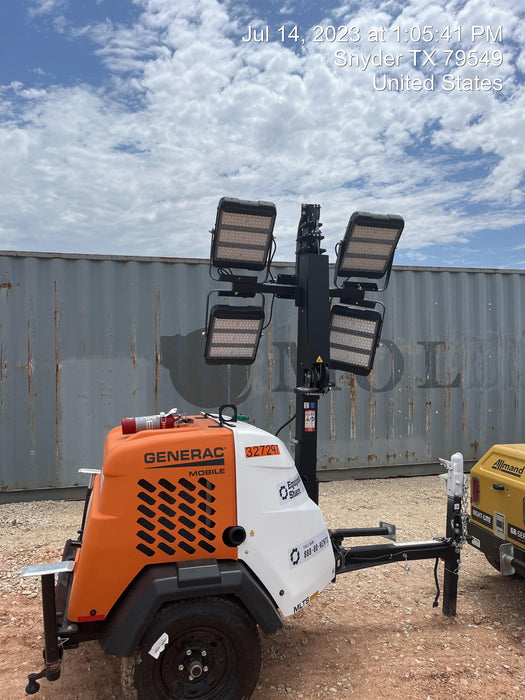 2023 Generac MLT2 Diesel, Flex Switch 120V Input, Powerzone Controller, (4) 320W LED Lights, 4kW Generator, 39.9 Gal Fuel Tank, 2" Ball, T3