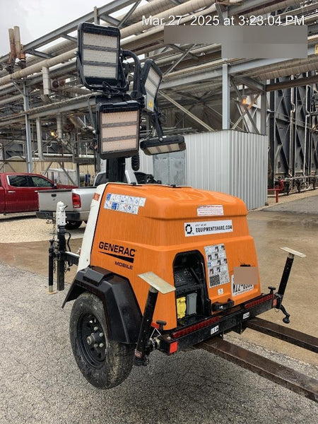 2023 Generac MLT2 Diesel, Flex Switch 120V Input, Powerzone Controller, 
(4) 320W LED Lights, 4kW Generator, 39.9 Gal Fuel Tank, 2" Ball, T3