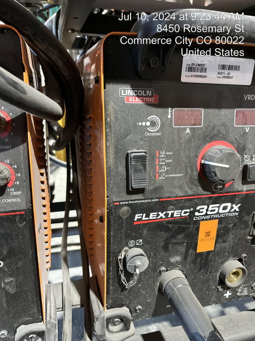 2023 LINCOLN ELECTRIC FLEXTEC 350X