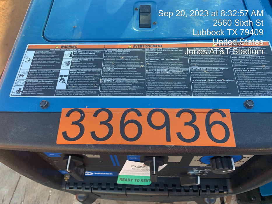 2023 Miller Electric BOBCAT 260 Kohler, GFCI, Remote Start/Stop, Running Gear