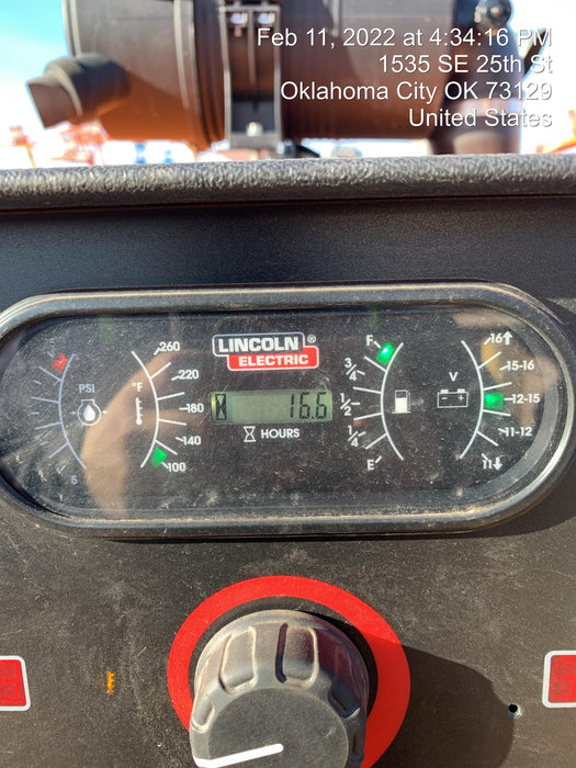 2021 Lincoln Electric Vantage 549X Ready Pak 3, ORANGE (includes trailer, cable rack, fender light kit)