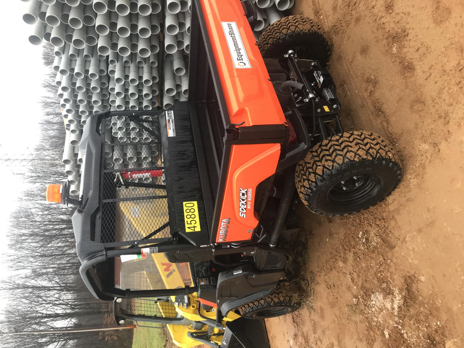 2019 Kubota RTV-XG850WL-H 4wd Utility Cart, Gas, 2 Seat, LED Strobe, Windshield Tempered Glass, Plastic Canopy, Wire Harness Kit, Backup Alarm