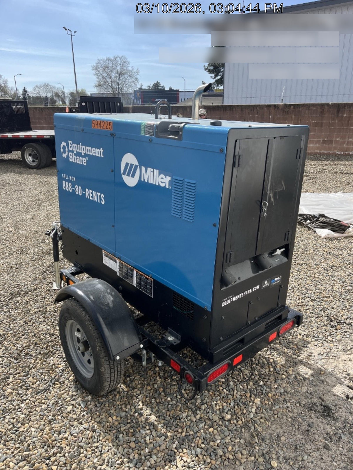 2025 MILLER ELECTRIC BIG BLUE 500