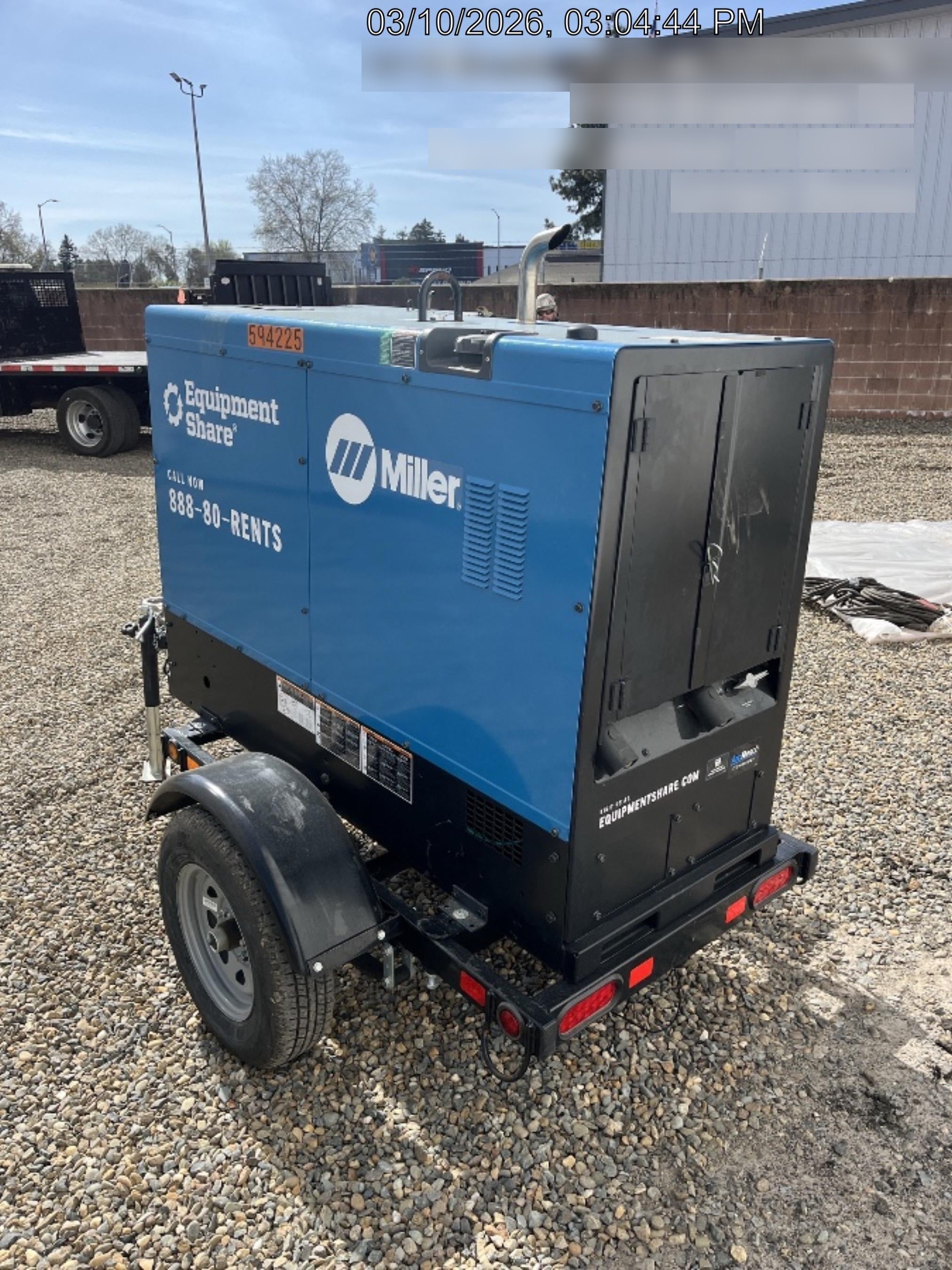 2025 MILLER ELECTRIC BIG BLUE 500