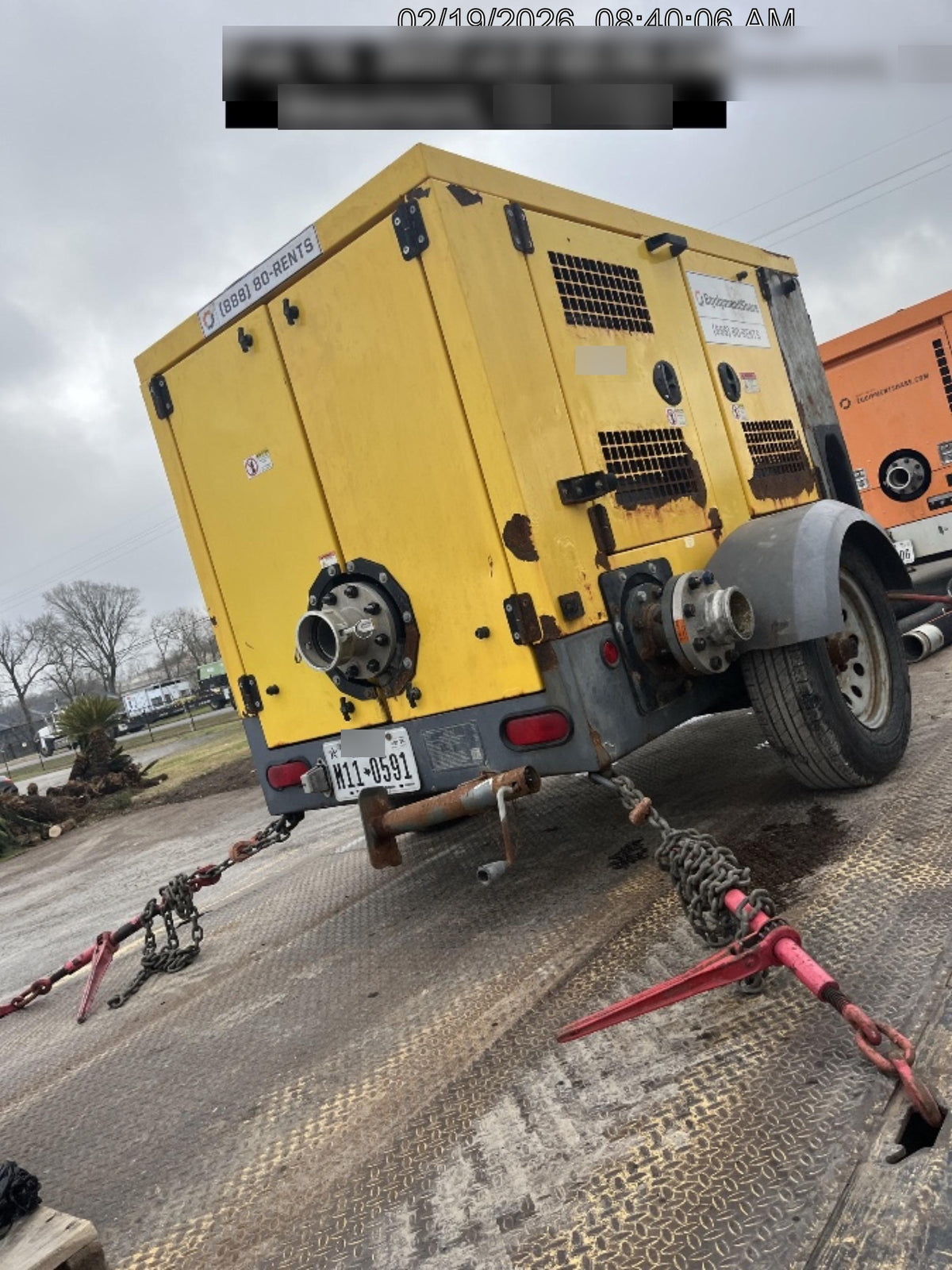 2020 ATLAS COPCO PAS 100 HF CS Enclosed