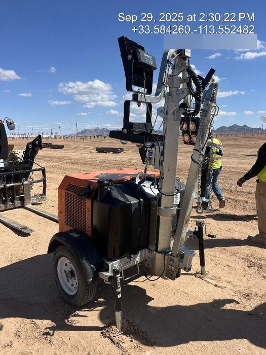 2024 Wanco WLTT-4MM4K Diesel, Deep Sea Controller, Shore Power Plug, Auto Start, (4) 350W LED Floodlights, 4kW Generator, 60 Gal Fuel Tank, 2" Ball, T3