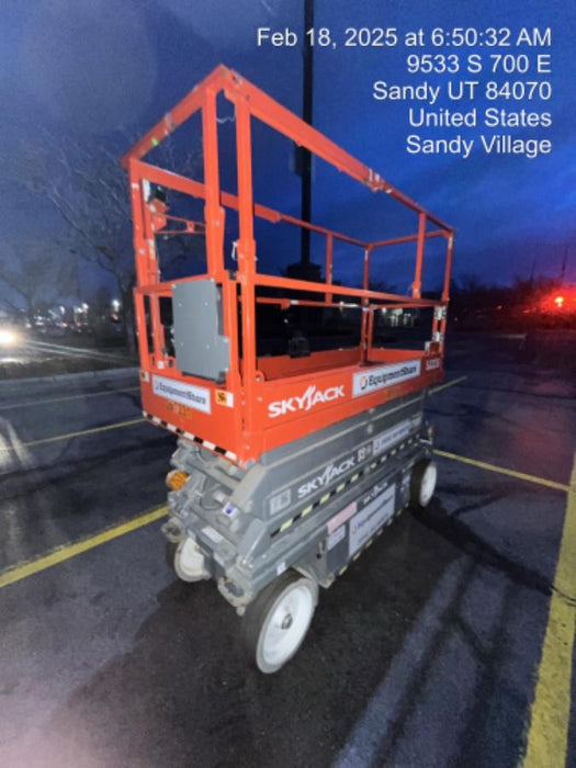 2022 Skyjack SJ3226 Hyd Drive, Sld NM Tires, DBcns, EST