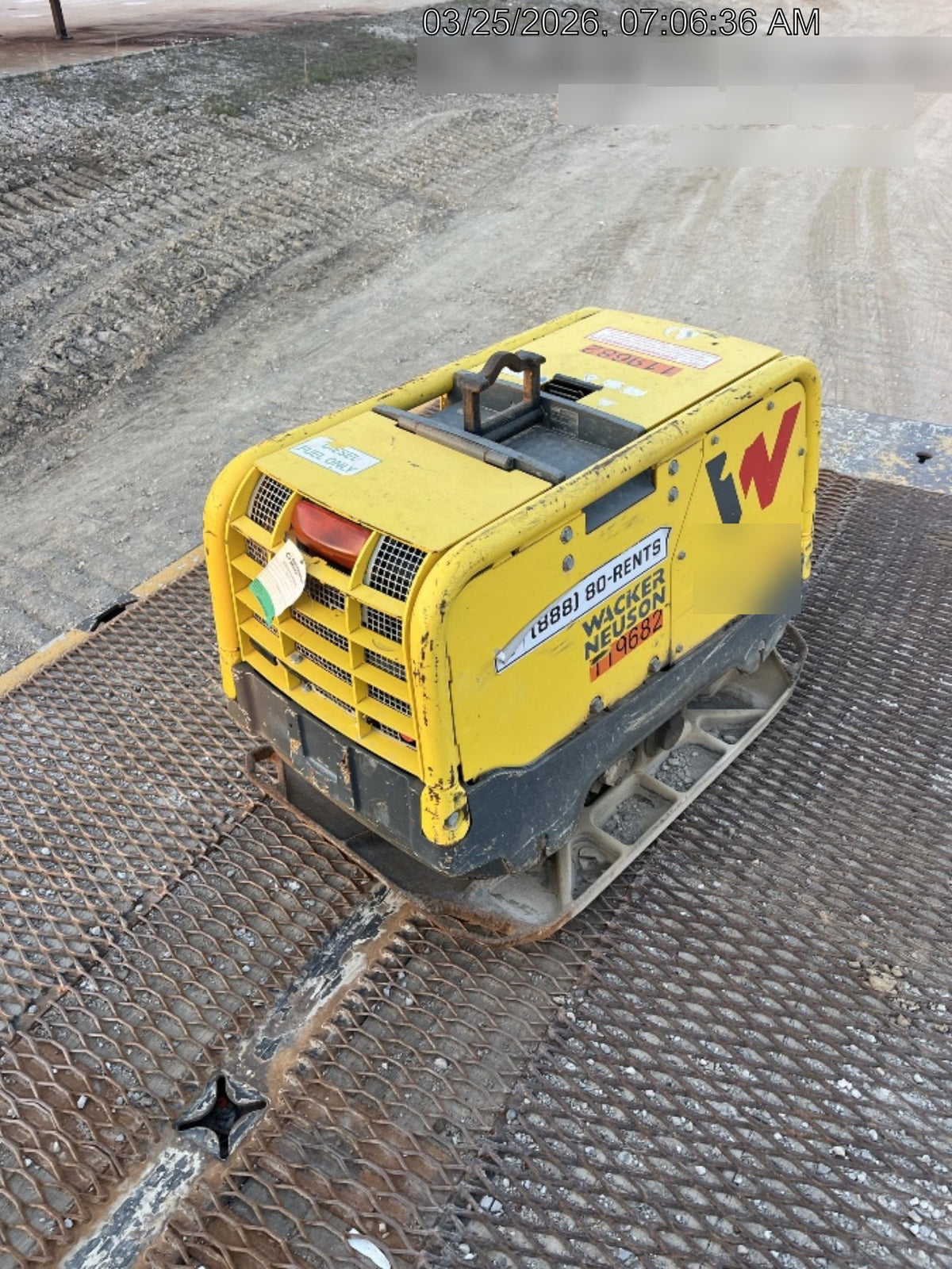 2020 Wacker Neuson DPU90r Vibration plate