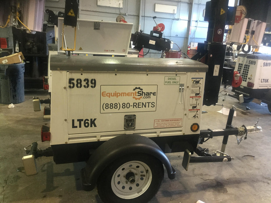 2017 Multiquip LT6K` MultiQuip LT6KV Towable Light Tower