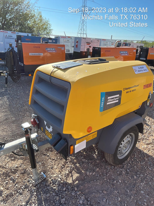 2022 ATLAS COPCO XAS 110