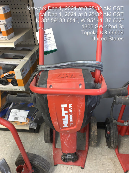 2019 HILTI TE 3000-AVR