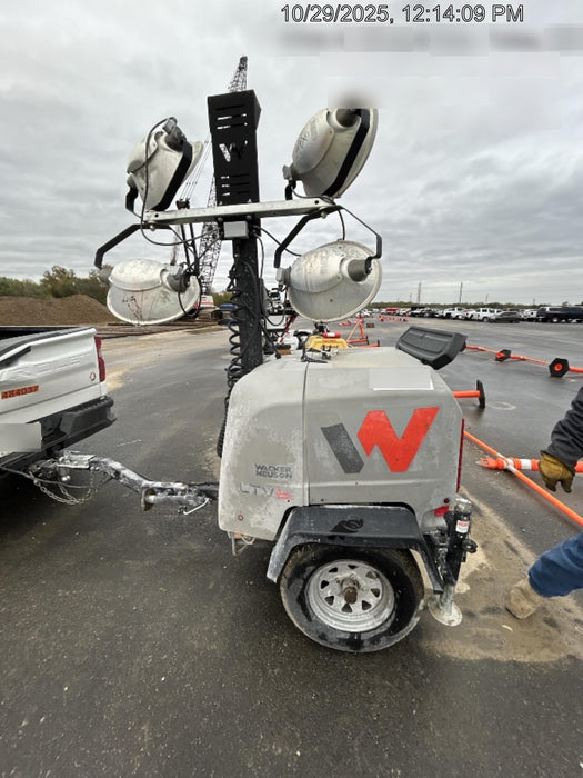 2019 Wacker Neuson LTV6L-MH Wacker Neuson LTV6L Mobile Light Tower w/Fuel Level Sensor Installed