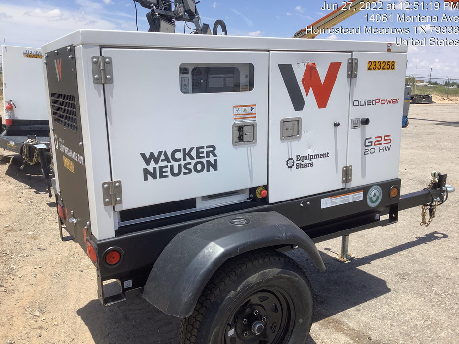 2022 WACKER NEUSON G25