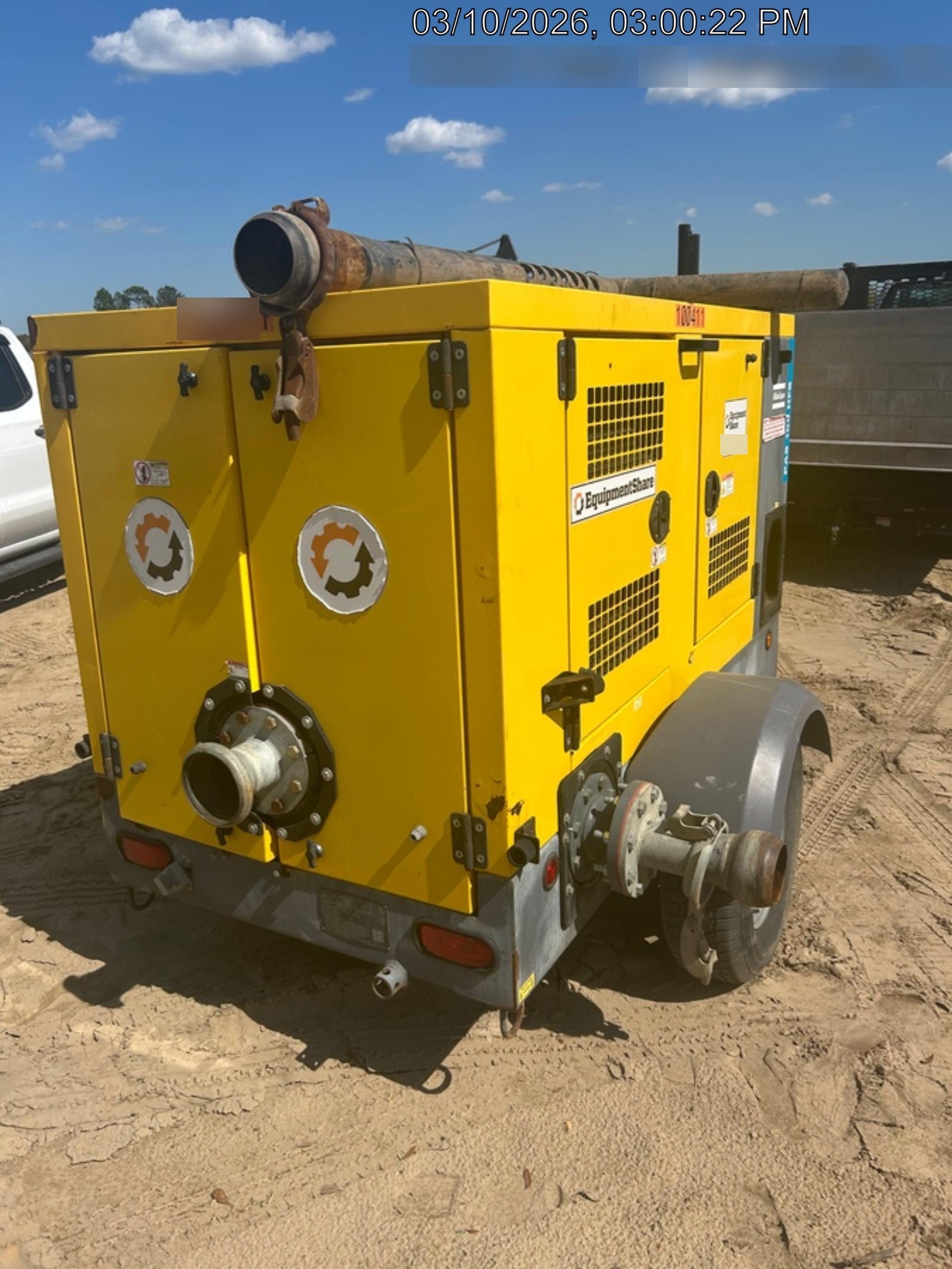 2020 ATLAS COPCO PAS 100 HF CS Enclosed