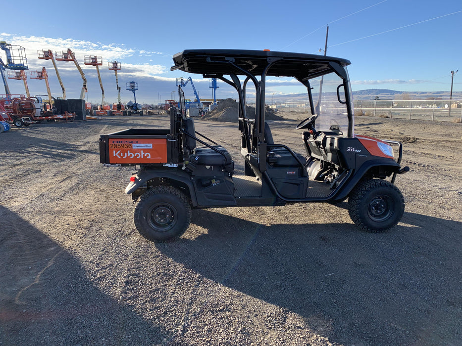2022 Kubota RTV-X1140W-H Plastic Canopy, Windshield Acrylic Clear, LED Strobe Light, Wire Harness Kit, Back up Alarm