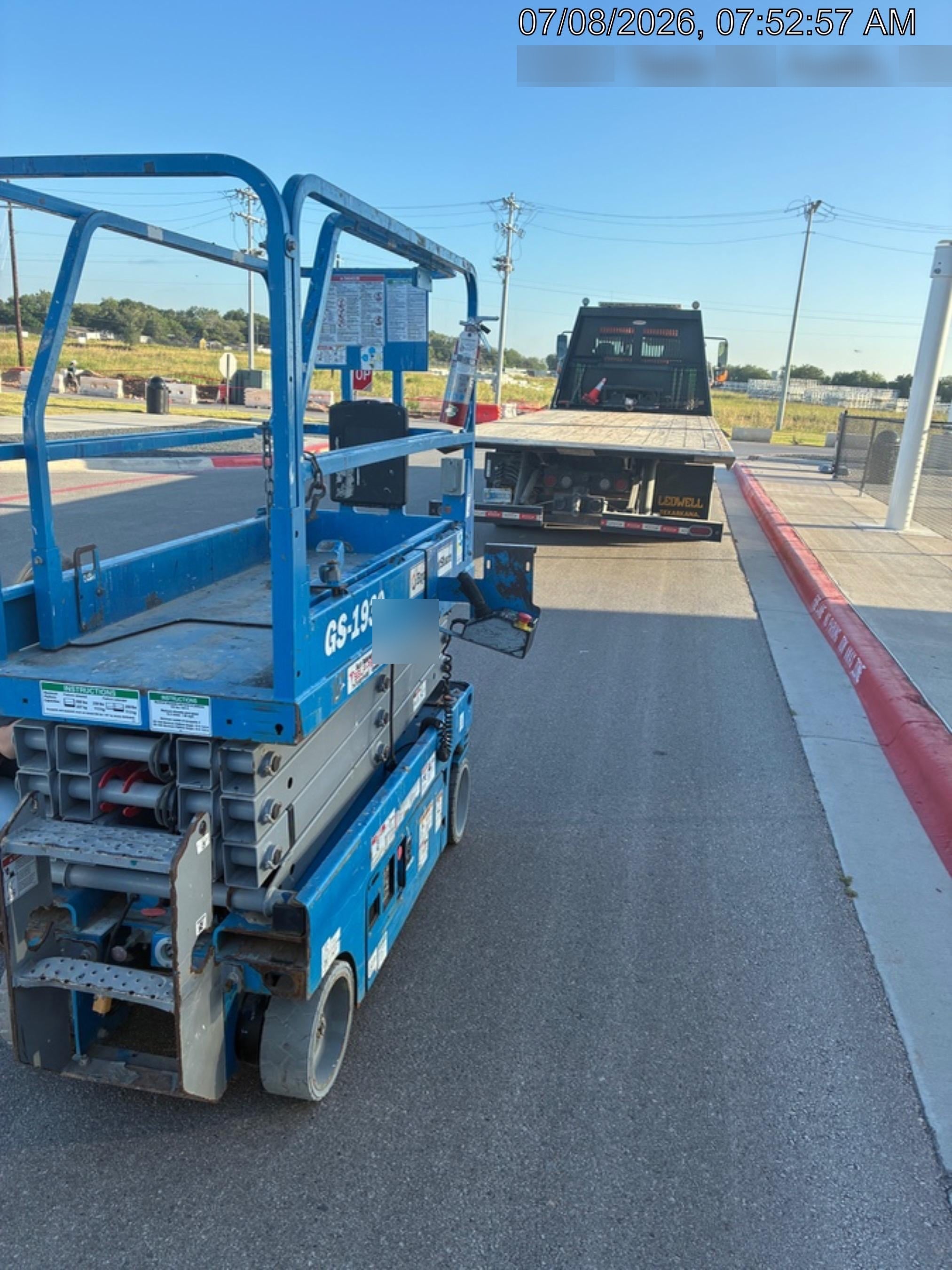 2019 Genie GS-1930 Fixed rails with chain Entry