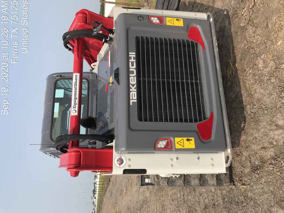 2020 Takeuchi TL12V2-CR Cab, Rubber Track