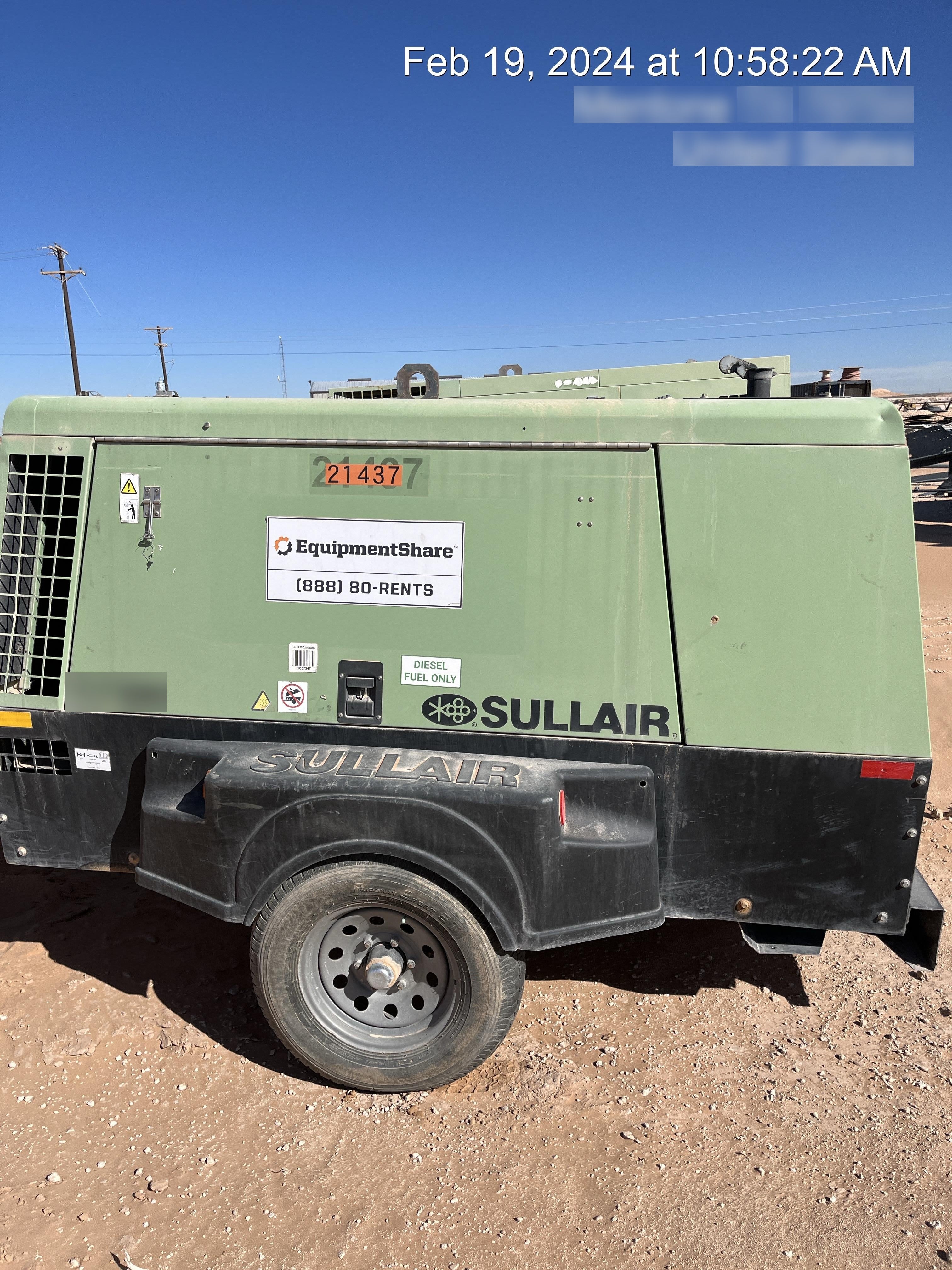 2019 SULLAIR 375H