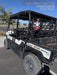 2022 Kawasaki Mule PRO-DXT Standard Options, Backup Alarm, Beacon, Plastic Hard Top, Poly Windshield, Horn Kit