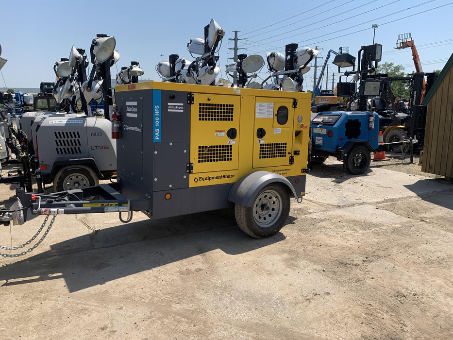 2021 ATLAS COPCO PAS 100 HF CS Enclosed
