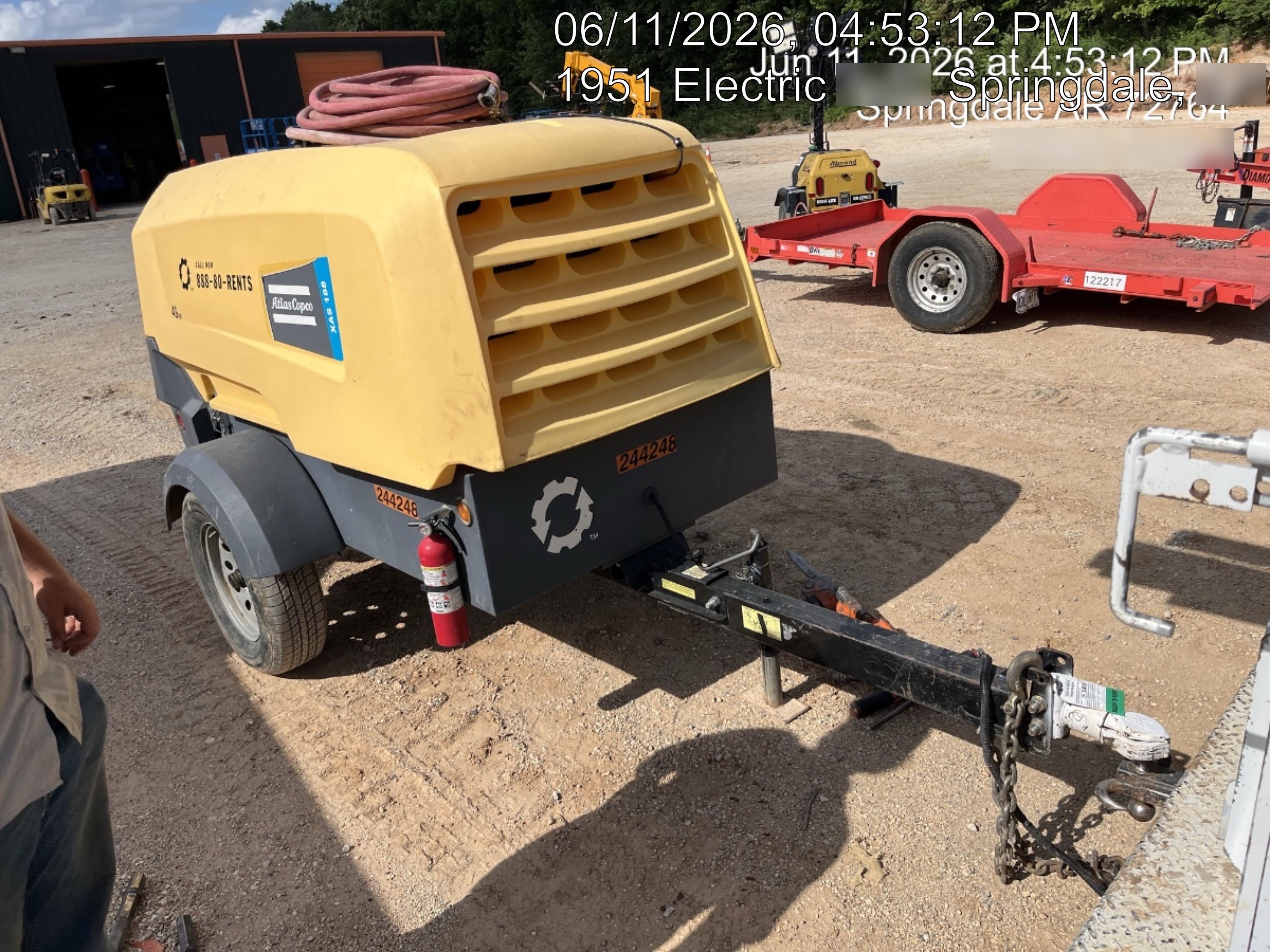 2022 ATLAS COPCO XAS188 CWK