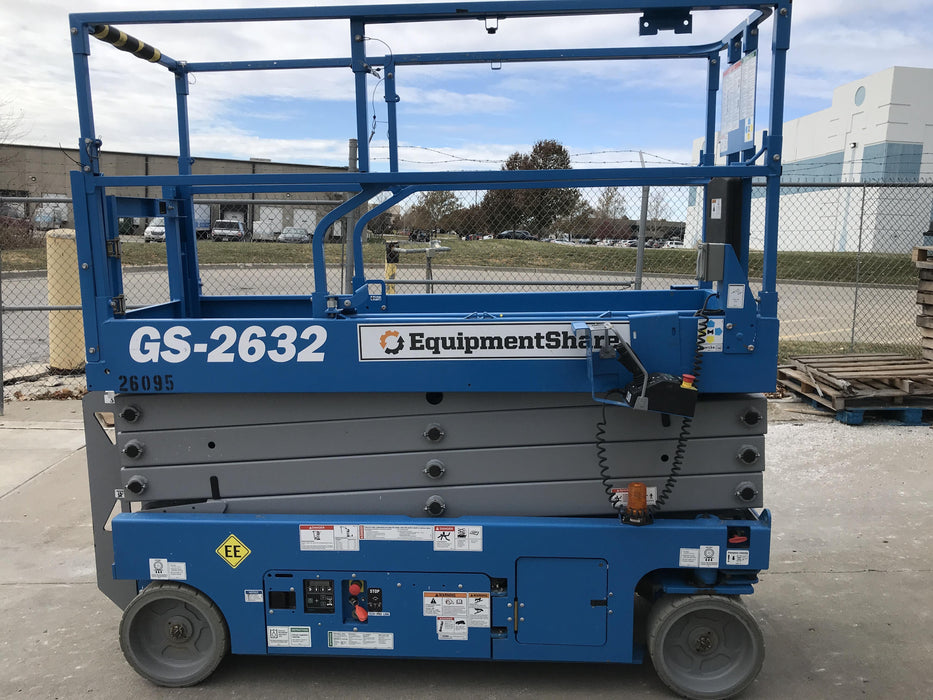 2019 Genie GS-2632 Folding Rails, Swing Gate, EE Rated