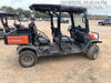 2019 Kubota RTV-X1140 4wd Utility Cart, LED Strobe, Windshield Tempered Glass, Pastic Canopy, Wire Harness Kit, Backup Alarm