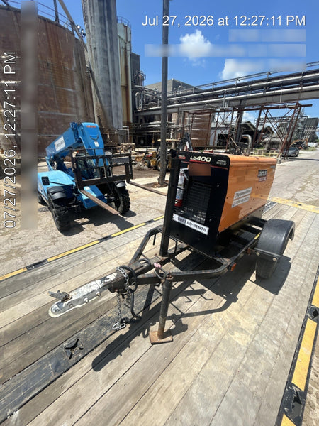 2022 Lincoln Electric LE400 Kubota V1505, Trlr, Cable Rack, Light Kit, ES Decals, T3