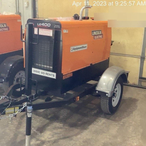 2023 Lincoln Electric LE400 Kubota V1505, Trlr, Cable Rack, Light Kit, ES Decals, T3