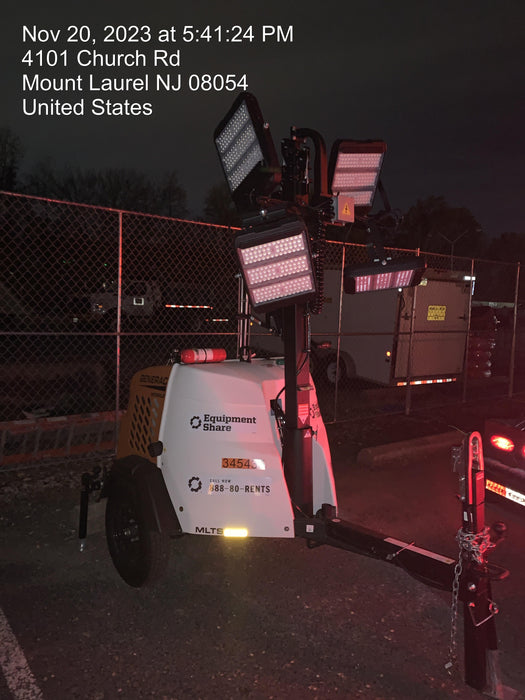 2023 Generac MLT2 Diesel, Flex Switch 120V Input, Powerzone Controller, (4) 320W LED Lights, 4kW Generator, 39.9 Gal Fuel Tank, 2" Ball, T3