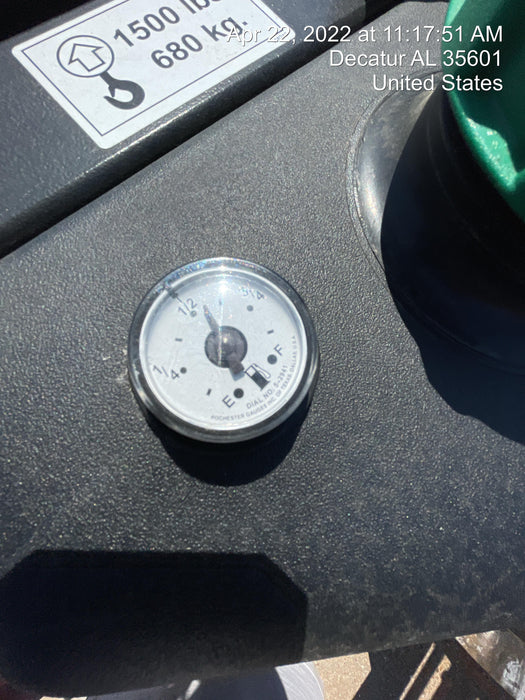 2022 Allmand NLV3GR (4) LED Light Fixture 350W, 23' Vertical Mast, 3kW Prime, Towable, Deep Sea L401, Leveling Jacks, Yanmar T4F 5.8hp