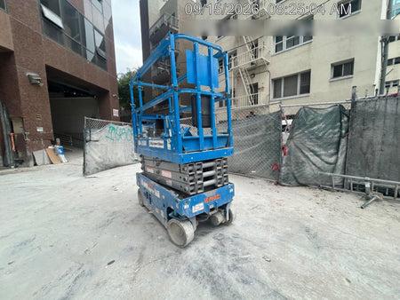 2020 Genie GS-1930 Solid Non Marking Tires, Beacon, Folding rails with half height swing gate, 800W Inverter
