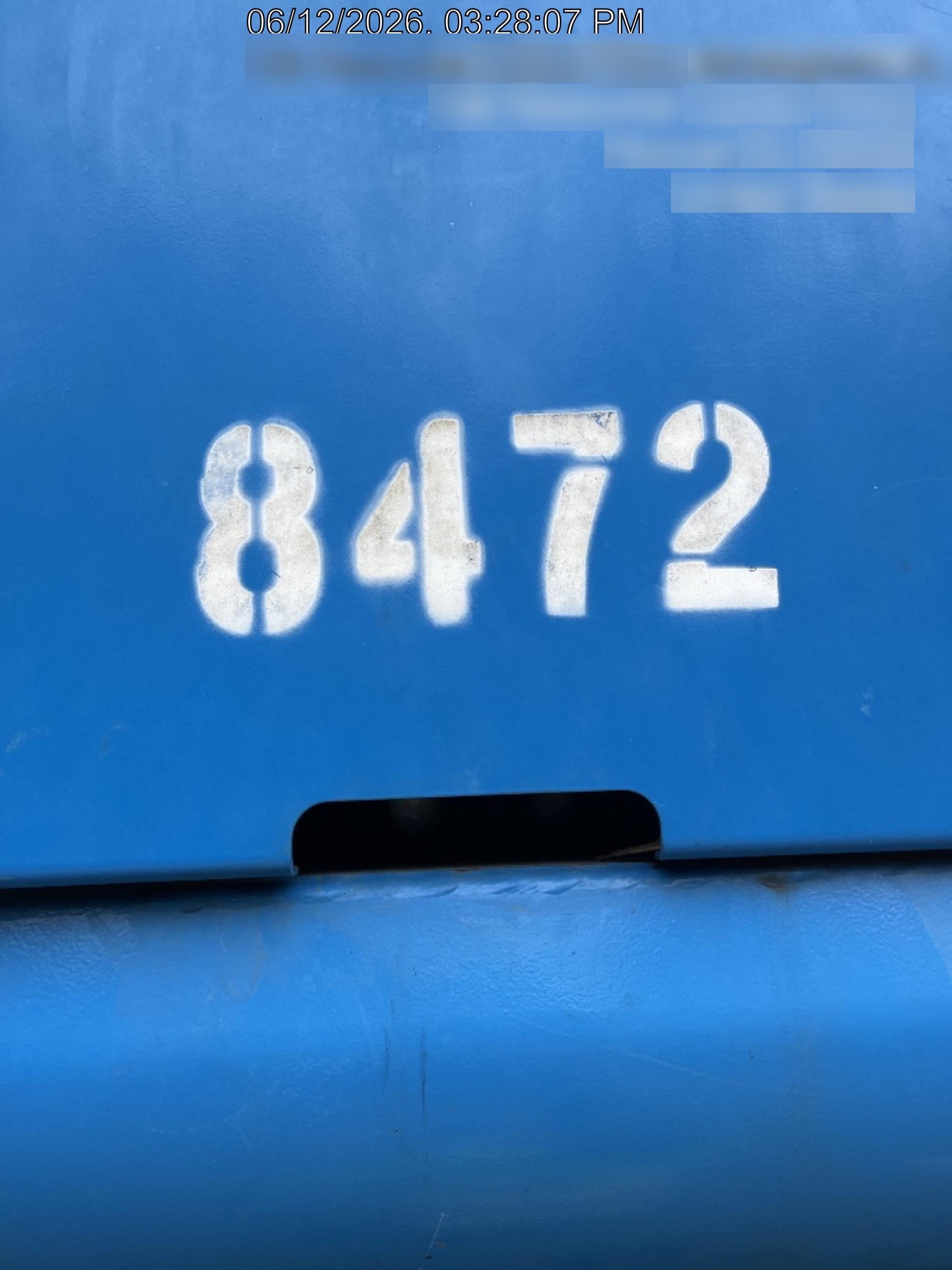 2018 Genie GTH-844 Genie GTH-844D w/Open ROPS, Solid Tires, Work Light/Beacon, 60" Carriage and Forks