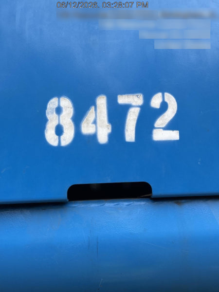 2018 Genie GTH-844 Genie GTH-844D w/Open ROPS, Solid Tires, Work Light/Beacon, 60" Carriage and Forks