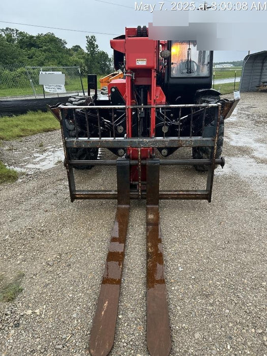 2019 Manitou MTA12042 Cab/Heat/Air, 120 HP, Solid Tires, Work Lights, Lift Hook, Auxiliary Hydraulics 66" Carriage and 60" Forks