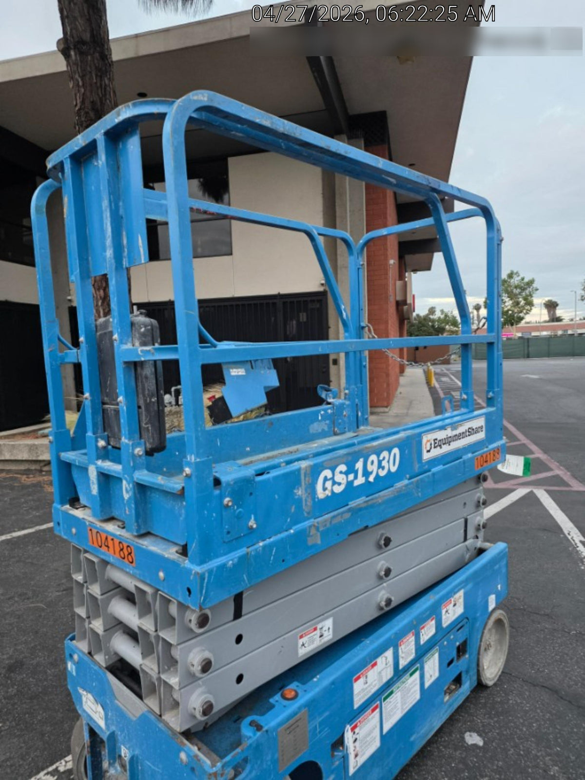 2020 Genie GS-1930 Standard Machine, 800W Inverter