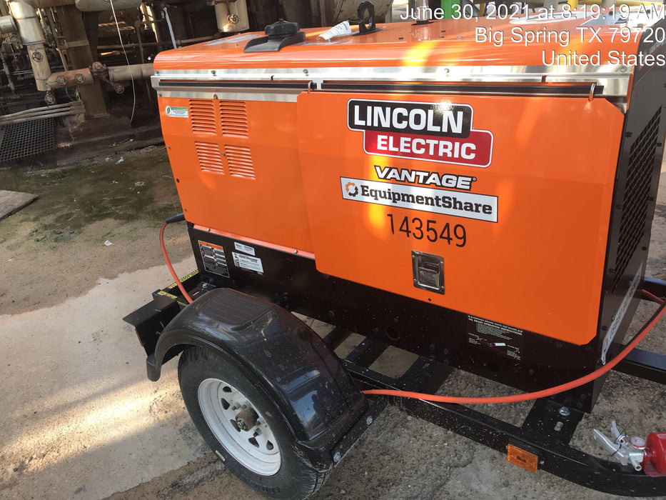 2021 Lincoln Electric Vantage 322 VANTAGE 322 READY-PAK 3
(EQUIPMENTSHARE)