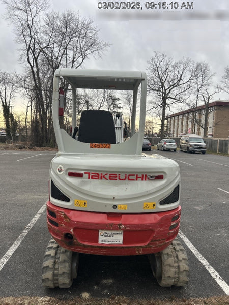 2022 TAKEUCHI TB235-2R