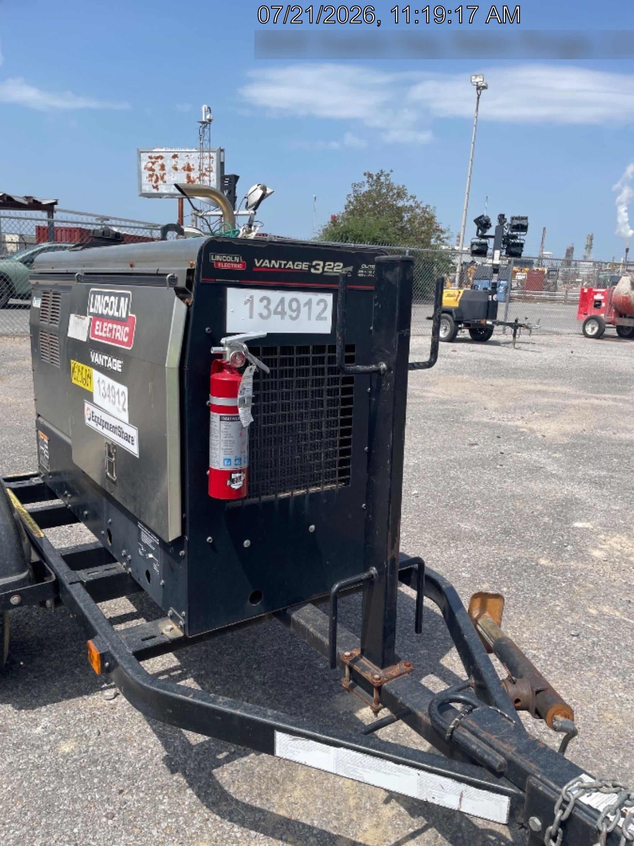 2021 Lincoln Electric Vantage 322 Ready Pak 3