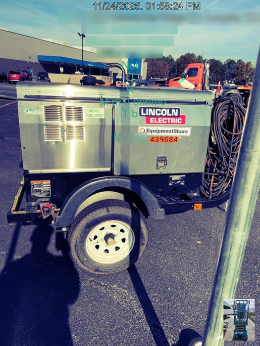 2024 Lincoln Electric LE400 Kubota V1505, Trlr, Cable Rack, Light Kit, ES Decals, T3