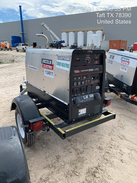 2021 Lincoln Electric Vantage 322 Ready Pak 3