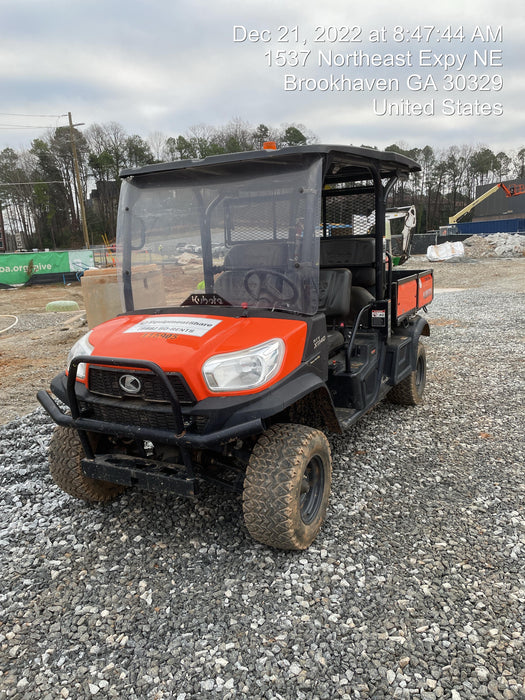 2020 Kubota RTV-X1140W-H 4WD, LED Strobe, Windshield Acrylic Clear, Plastic Canopy, Wire Harness Kit, Backup Alarm