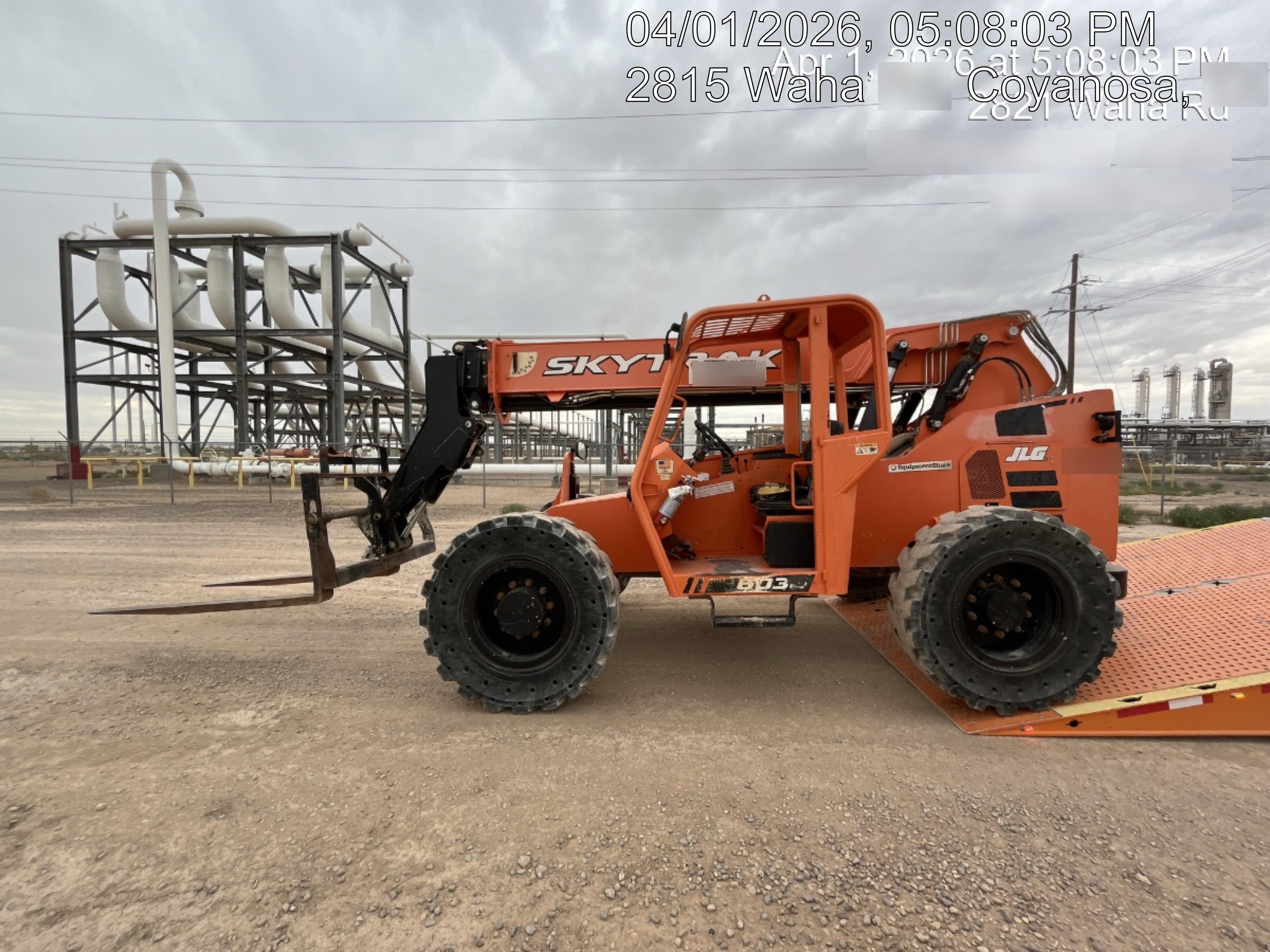2018 Skytrak 6036 Skytrak 6036 , Canopy, 74hp Engine, Carriage 60", Forks 48" ,Worklights, Beacon, Pneumatic Tires, Freight
