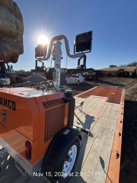 2024 Wanco WLTT-4MM4K Diesel, Deep Sea Controller, Shore Power Plug, Auto Start, (4) 350W LED Floodlights, 4kW Generator, 60 Gal Fuel Tank, 2" Ball, T3