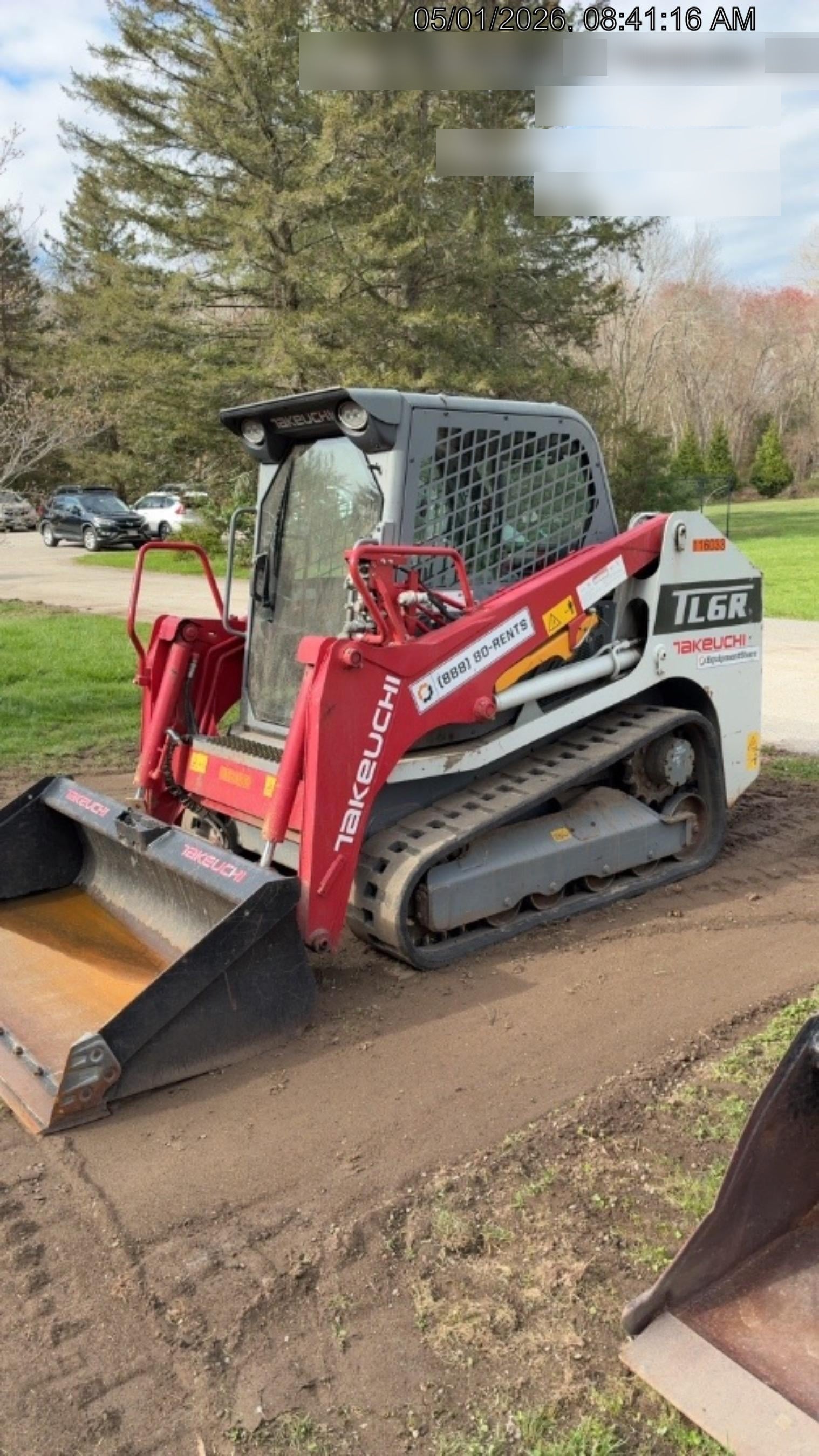 2020 Takeuchi TL6CR Cab/Heat/Air, Hydraulic QC
