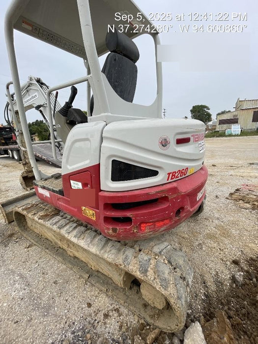 2019 TAKEUCHI TB260