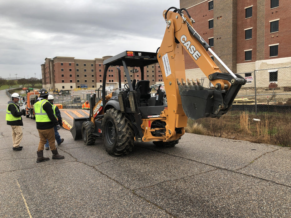 2019 Case 580N EP Canopy, 4WD, GP Front Bucket, Standard Stick, 2-Way Aux Hydraulics, ISO Controls