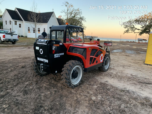2020 Manitou MTA5519 Canopy, Solid Tires, Work Lights, Beacon, Aux Hydraulics, Back up Alarm, Mirrors, ES Keypad