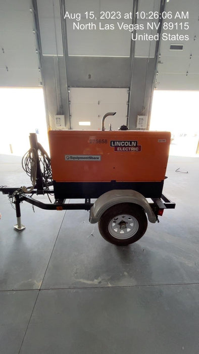 2022 Lincoln Electric LE400 Kubota V1505, Trlr, Cable Rack, Light Kit, ES Decals, T3