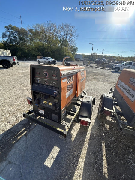 2021 Lincoln Electric Vantage 322 Vantage 322 Ready Pak 3 w/ Decals, ORANGE (includes trailer, cable rack, fender light kit) NO Telematics